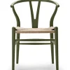 Y-stol CH24 Soft Olive Green af Hans J. Wegner