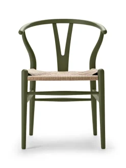 Y-stol CH24 Soft Olive Green af Hans J. Wegner
