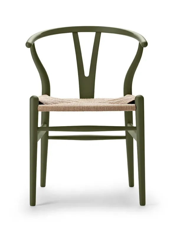Y-stol CH24 Soft Olive Green af Hans J. Wegner