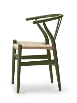 Y-stol CH24 Soft Olive Green af Hans J. Wegner