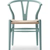 Y-stol CH24 Soft Pewter af Hans J. Wegner
