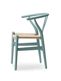Y-stol CH24 Soft Pewter af Hans J. Wegner